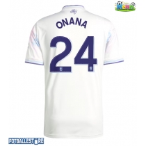 Aston Villa Amadou Onana #24 Tredjedrakt 2025-26 Kortermet